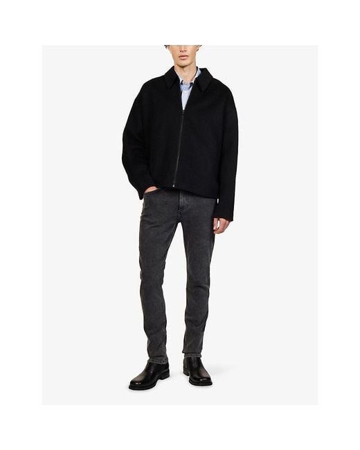 Vingt Quatre Gray Taylor Slim-Fit Denim Jeans for men