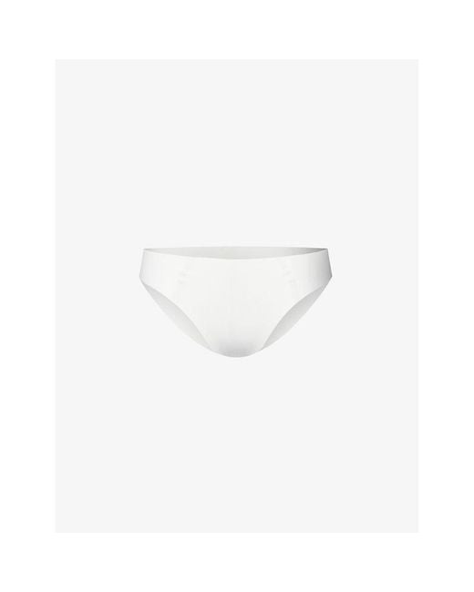 Sloggi White Zero Feel 2.0 Stretch-Jersey Tanga Briefs