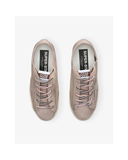 Golden Goose Deluxe Brand Multicolor Super-Star Suede Trainers