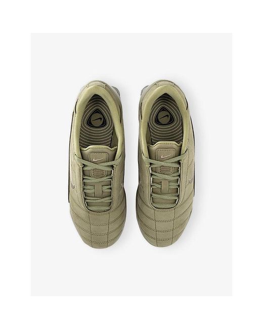 Nike Green T90 Shox Magia Suede Trainers