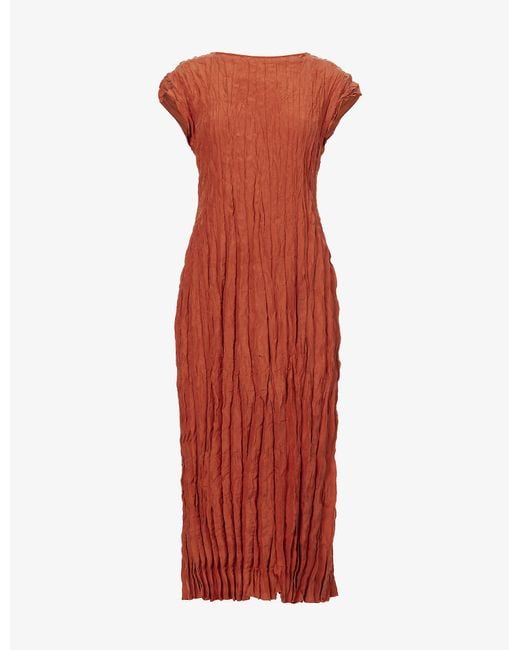 toteme crinkled dress
