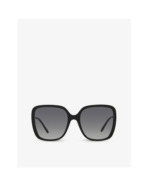 Chloé Black Ch0173s Square-frame Acetate Sunglasses