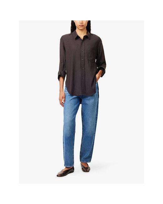Citizens of Humanity Blue Regular-Fit Tapered-Leg Denim Jeans