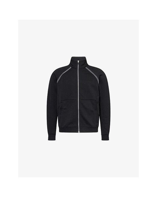 lululemon athletica Black Pace Breaker Stretch-Woven Track Jacket for men