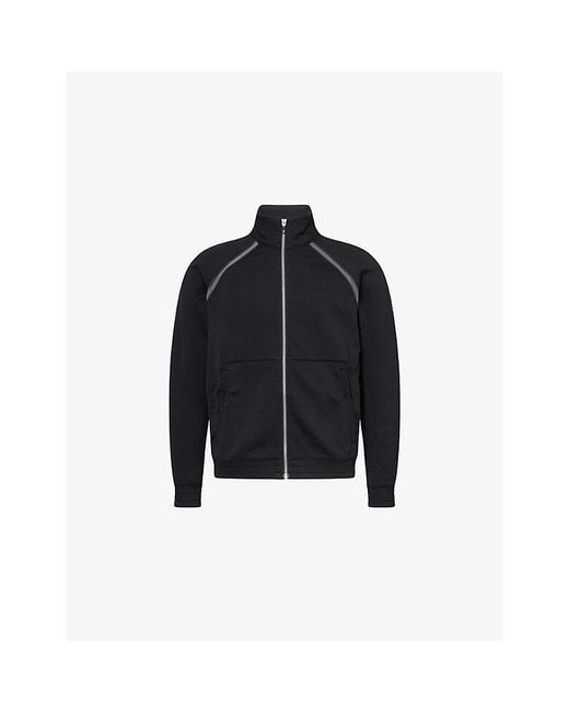 lululemon athletica Black Pace Breaker Stretch-Woven Track Jacket for men