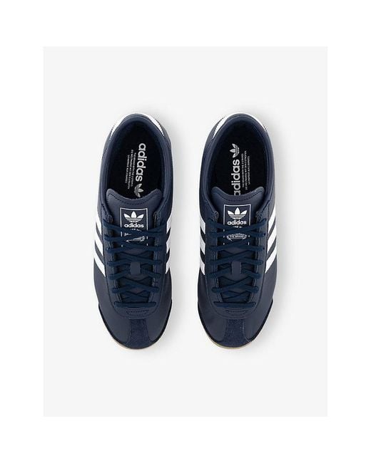 adidas Italia 70S Leather Trainers in Blue for Men | Lyst