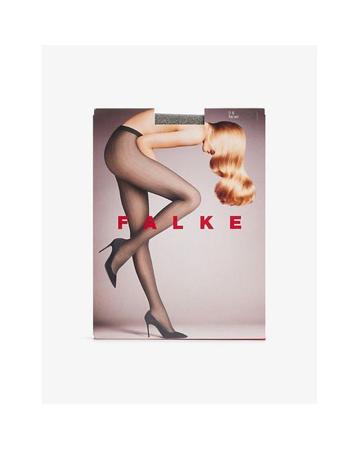 Falke Pink Slick Skin 40 Denier Stretch-Knit Tights
