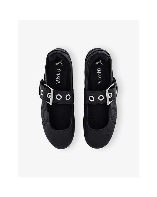 PUMA Black Speedcat Ballet Leather Trainers