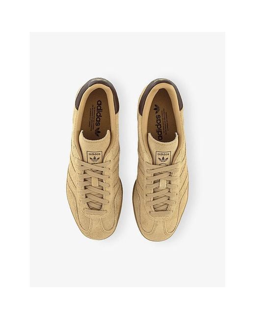 Adidas Natural Gazelle Indoor Suede Trainers for men