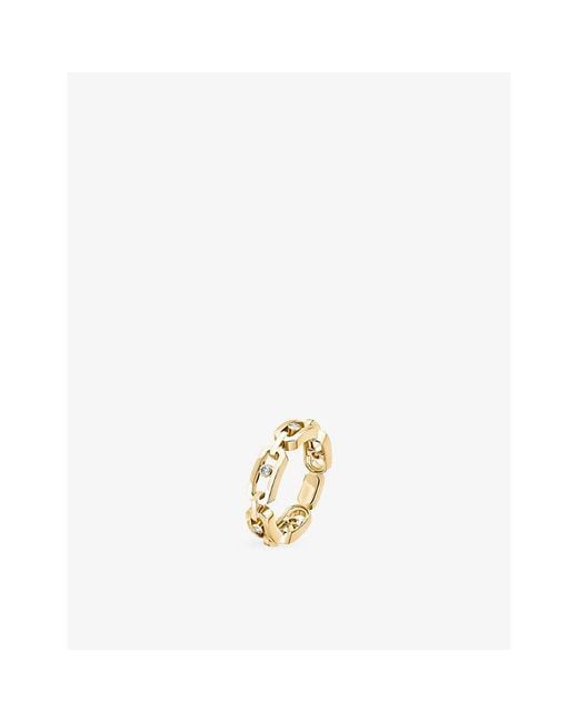 Messika Metallic Move Link Multi 18Ct And 0.09Ct Diamond Ring