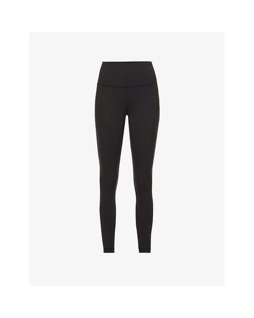 lululemon athletica Black Wunder Train High-Rise Stretch-Knit Leggings