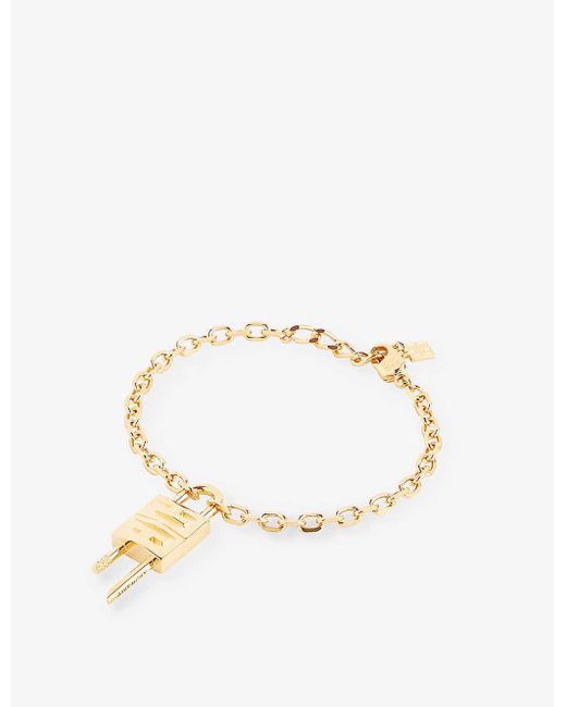 Givenchy Natural Brand-emblem Brass Bracelet