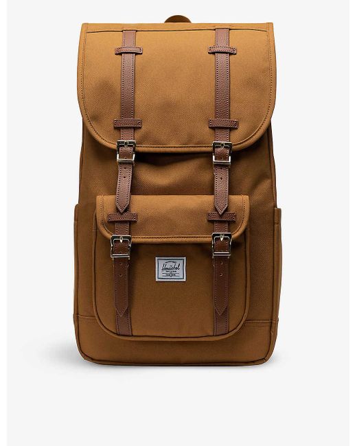 Herschel Supply Co. Brown Little America Recycled-polyester Backpack