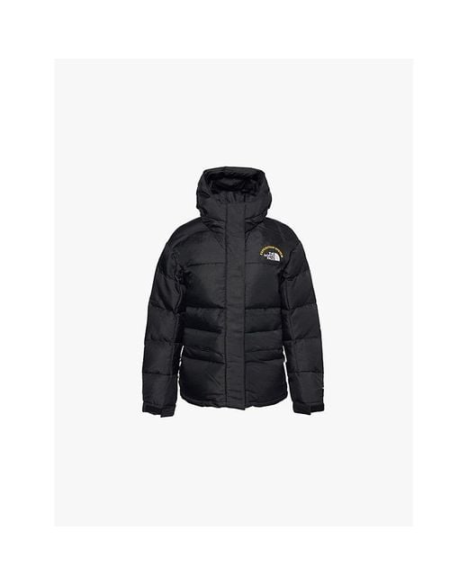 The North Face Black Tnf Anni Expedition System Logo-Embroidered Padded Shell-Down Jacket