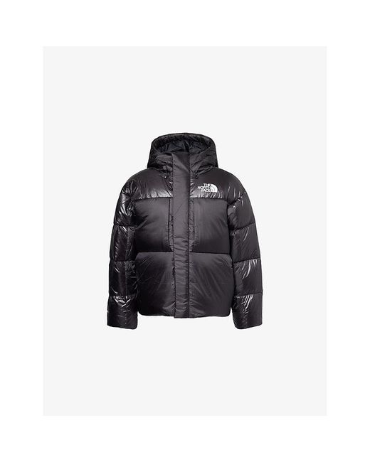 The North Face Black Pertex Hooded Shell-Down Jacket