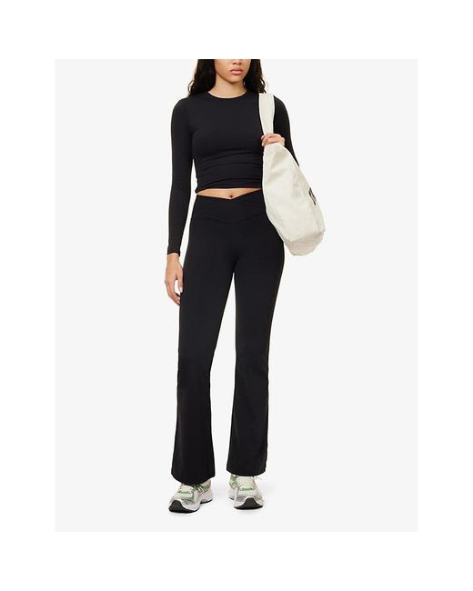 WE Are Tala Black Dayflex Slim-Fit Stretch-Woven Leggings