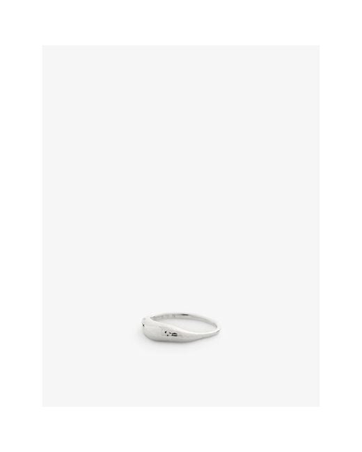 Monica Vinader White Deia Ring