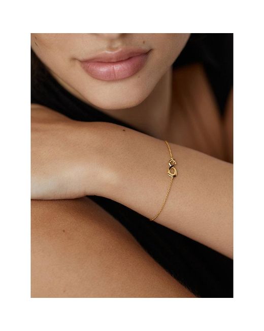 Monica Vinader Metallic Infinity 18Ct Vermeil Bracelet