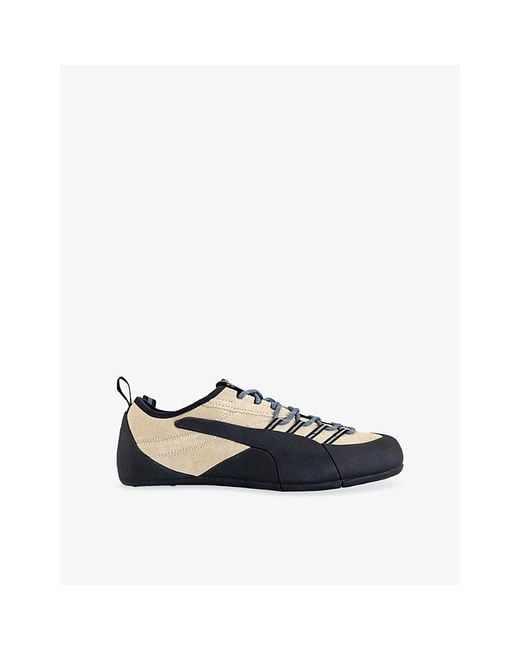 PUMA Blue Granola Klim Suede Trainers for men