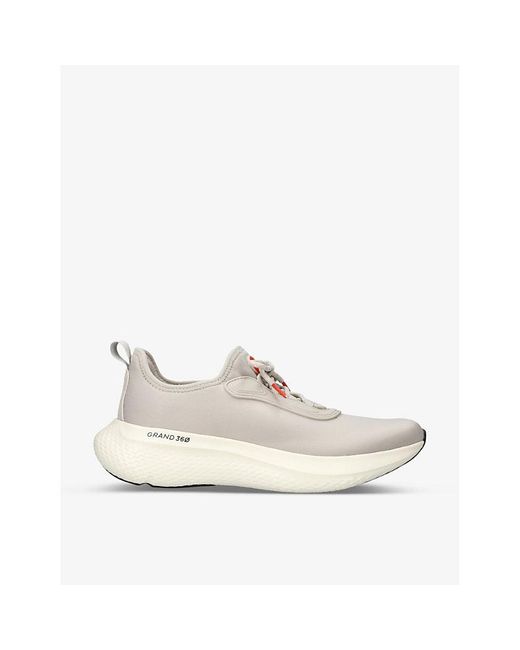 Cole Haan White Zerøgrand Changepace Woven Trainers for men