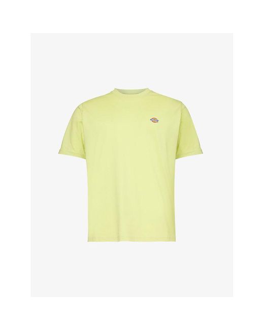 Dickies Yellow Mapleton Brand-print Cotton-jersey T-shirt X for men