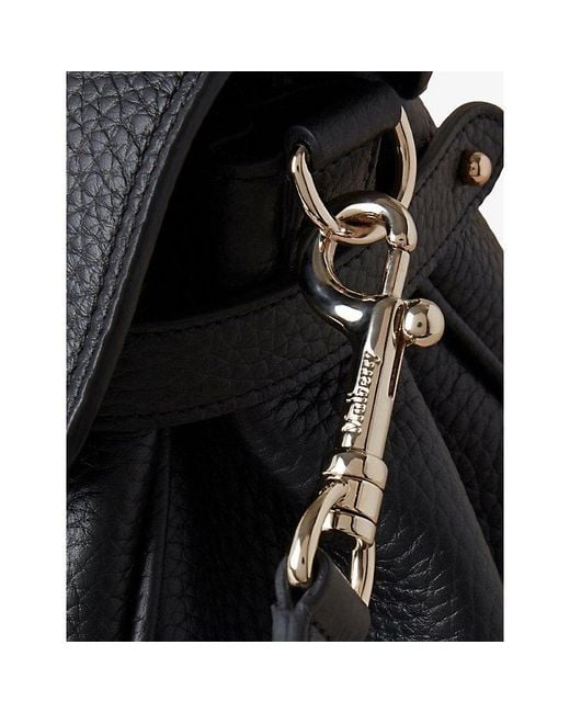 Mulberry Black Alexa Leather Satchel Bag