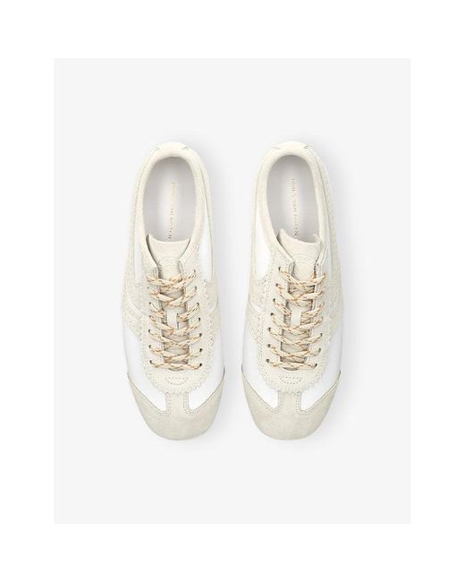 Dries Van Noten White Dustin Leather Trainers