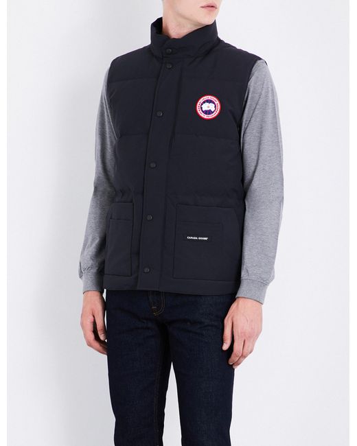 mens navy canada goose gilet mens navy canada goose gilet