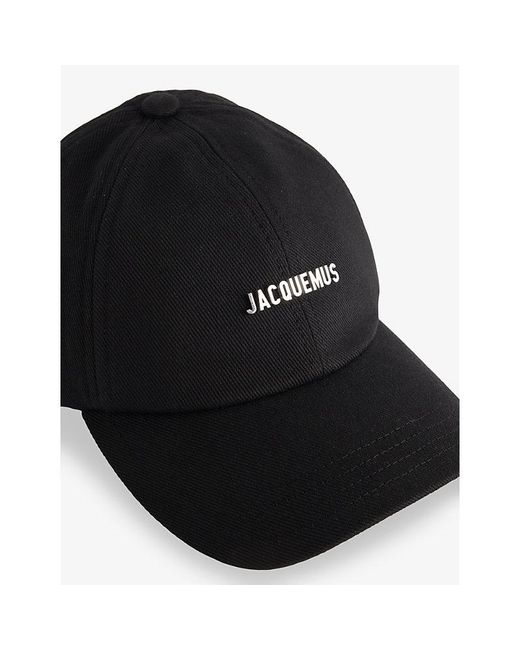 Jacquemus Black La Casquette Gadjo Cotton Cap