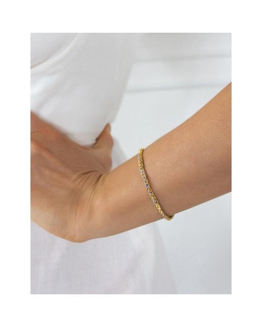 La Maison Du Couturier Metallic Assya Panama 18Ct-Plated Sterling- And Silk Friendship Bracelet