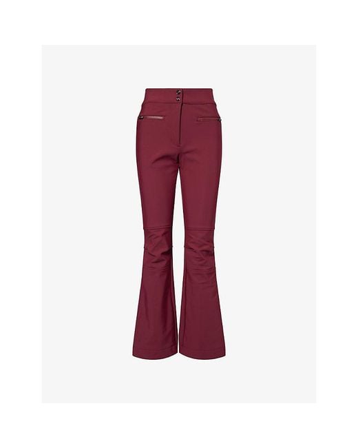 Fusalp Red Diana Fuseau Ski Trousers