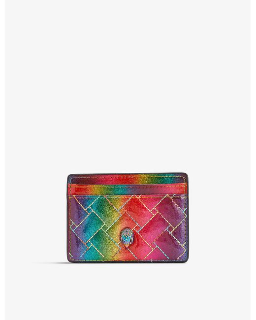 Kurt Geiger Kensington Rhinestoneembellished Fauxleather Card Holder