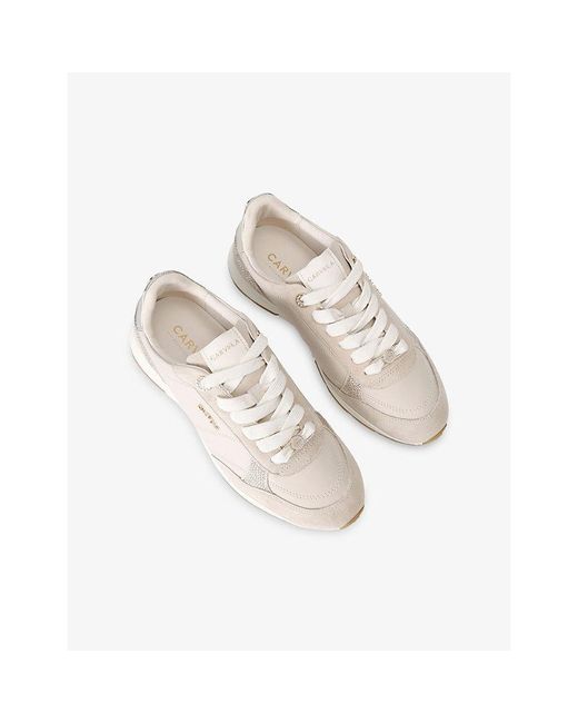 Carvela Kurt Geiger White Attivo Trainers