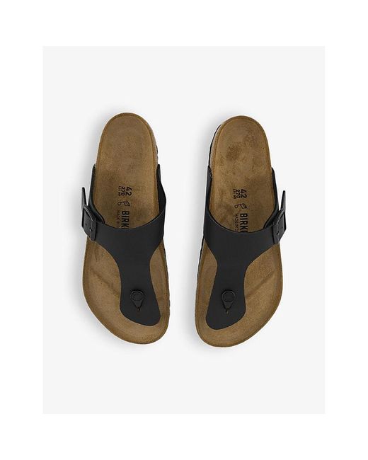 Birkenstock Black Ramses Thong Woven Sandals for men
