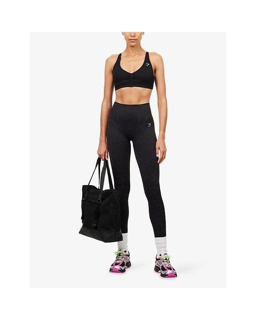 GYMSHARK Blue Adapt Animal X Whitney Leggings