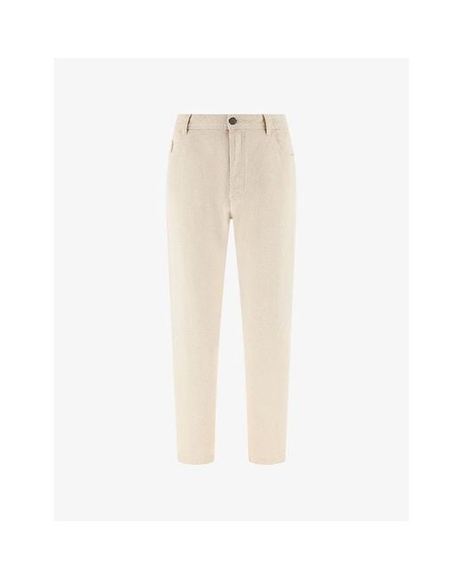 Boggi Natural Straight-Leg Regular-Fit Jeans for men