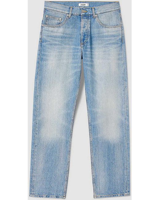 Sandro Blue Regular-fit Faded Jeans X for men