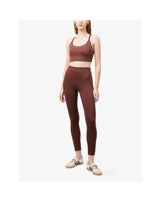 Varley Red Freesoft Piper Sports Bra