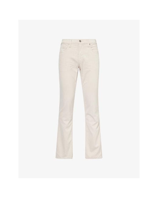 PAIGE Natural Transcend Normandie Straight Stretch-Denim Jeans for men