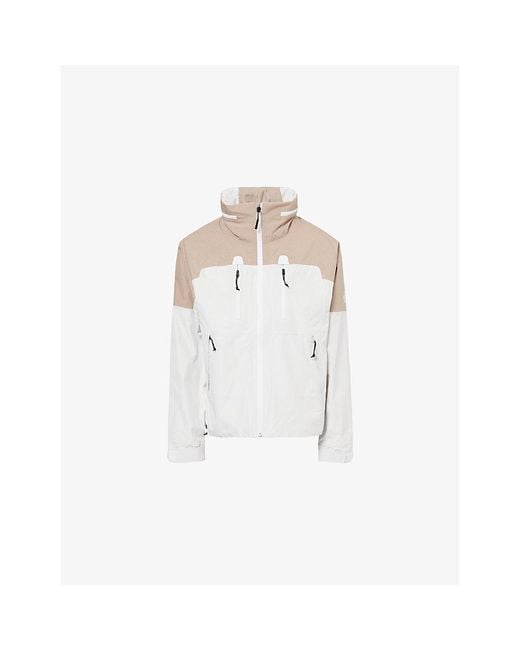 The North Face White Hooded Regular-Fit Shell Jacket