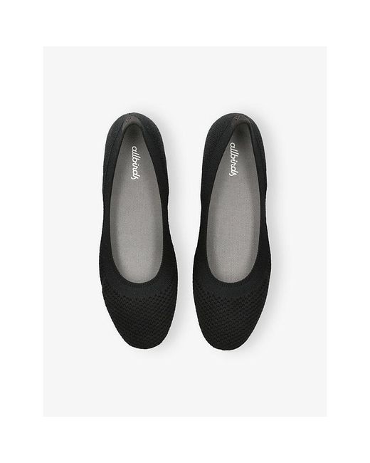 ALLBIRDS Black Tree Breezer Woven Ballet Flats