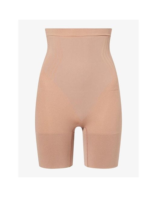 Spanx Natural Sculpt Gofigure High-Waist Mid-Thigh Shorts