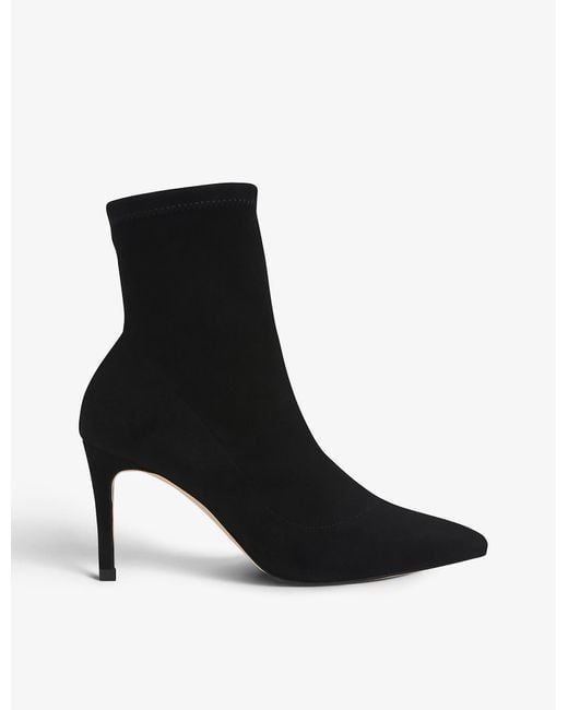 LK Bennett Allie Stretch-suede Heeled 