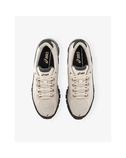 Asics White Gel-Quantum 360 Mesh And Suede Trainers for men