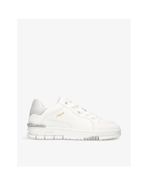 Axel Arigato White Area Cloud Chunky-sole Leather Low-top Trainers for men