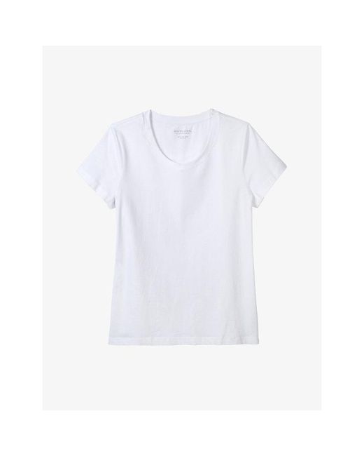 The White Company White Essential Short Sleeve T-Shirt