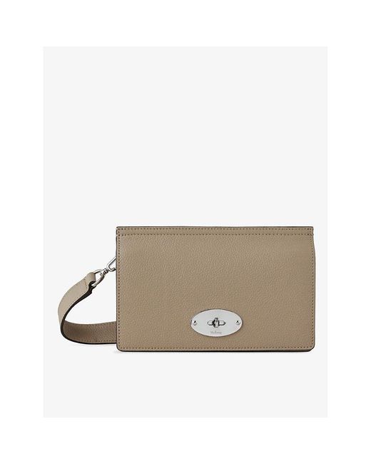 Mulberry Natural East West Antony Leather Cross-body Bag