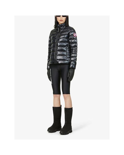 Canada Goose Black Cypress High-neck Recycled-polyamide Jacket