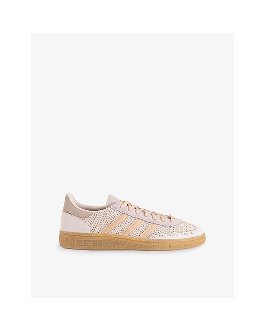 adidas Handball Spezial Raffia Trainers in Natural | Lyst
