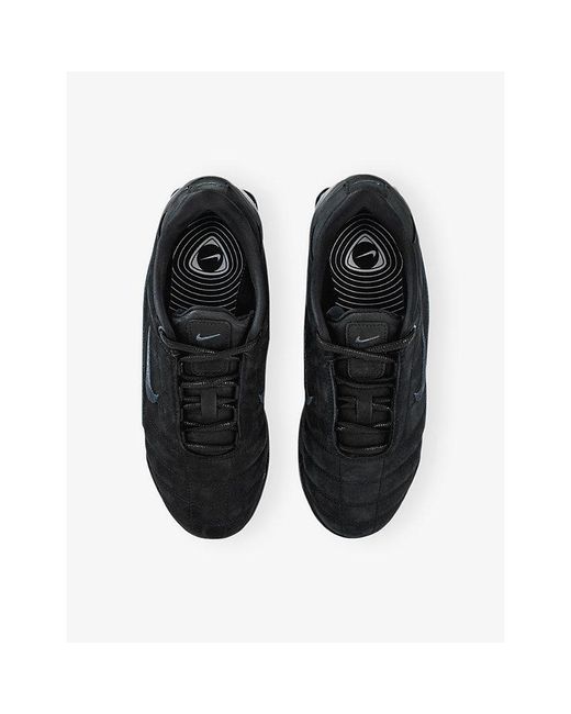 Nike Black T90 Shox Magia Suede Trainers